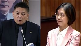 吳宗憲、翁曉玲。（組合圖／資料照）