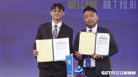 ▲游艾喆加盟日本職籃B1滋賀湖泊。（圖／記者張沛嘉攝影）