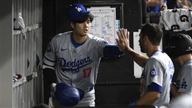 ▲大谷翔平拿下單週最佳球員後熄火。（圖／美聯社／達志影像）