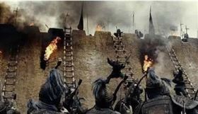 戰爭,守城,敵兵,石頭,熱油,古代,翻攝百度百科