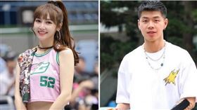 ▲桃園台啤雲豹職業籃球隊專屬啦啦隊「電豹女」成員蘇云鈺（草莓），被爆與同隊的球員陳孝榕交往中。（圖／翻攝自草莓、陳孝榕IG）