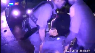 資深藝人泥醉拒付車資暴走　警壓制畫面曝