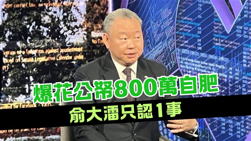爆花公帑800萬自肥　駐美代表俞大㵢發聲