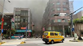 蘆洲火警。（圖／翻攝畫面）