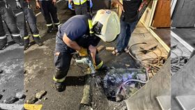 台中、水溝、5日、烏日、排水溝、地下