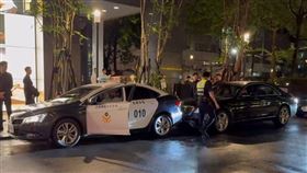 豪車,車禍,警車,DIOR,周杰倫,邁巴赫,台北,東區