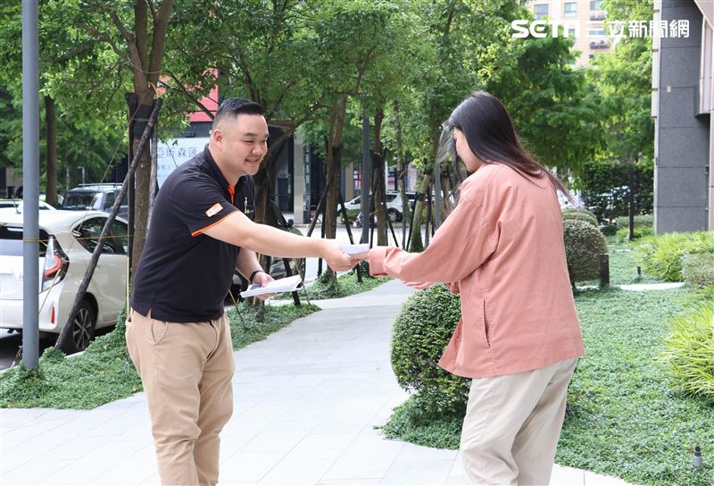 藝人林道遠斜槓轉戰房仲業大成功，業績長紅榮獲千萬經紀人員頭銜。（圖／記者鄭孟晃攝影）
