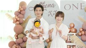 許維恩與王家梁舉辦女兒抓周派對（圖／記者楊澍攝）