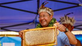 玻利維亞總統阿爾斯（Luis Arce）（圖／翻攝自@LuchoXBolivia X平台）
https://x.com/LuchoXBolivia/status/1801695281802596566/photo/4