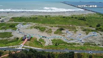 漢光演習準備？台南喜樹沙灘出現神秘坑道