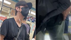 一對妙齡姊妹日前搭乘北捷時，在中山站疑似遭一名男子持手機偷拍，姊妹察覺異狀遠離該名男子，但男子竟尾隨她們進車廂、出站，且在搭乘手扶梯時，再次用手機偷拍2姊妹的下體，姊姊拿起手機反拍蒐證，男子才驚慌逃逸。事發後姊妹已報案，警方正循線追查男子身分。