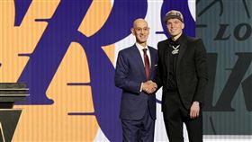 ▲湖人首輪17順位選擇克奈特（Dalton Knecht）。（圖／美聯社／達志影像）