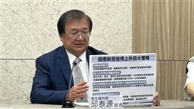 邱泰源宣佈「4策略」防範新冠。（圖／記者簡浩正攝影）