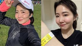 謝忻平時熱愛跑步。（圖／翻攝自FB／謝忻）