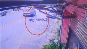 吳孟庭,車禍,摩托車,義民路（圖／翻攝畫面）