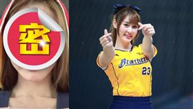 中信兄弟啦啦隊成員短今個性大方活潑受粉絲球迷喜愛。（圖／翻攝自sammie_923 IG）