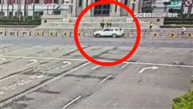 獨家／一天內兩度衝撞總統府！嫌犯車內搜出刀槍、遭警圍捕