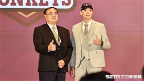 ▲中華職棒35年季中選秀會，樂天桃猿第二輪選擇外野手何品室融。（圖／記者劉彥池攝影）