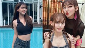 王彩樺、黃于庭（庭庭）。（圖／翻攝自庭庭、王彩樺IG）