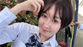 日本AV女友咲野瑞希出演的一部校園痴漢A片引起熱議。（圖／翻攝Ｘ）