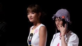 《鬼才之道》王淨（中）的逗趣回應引來觀眾如雷的笑聲；百白（右）則分享自己在台下哭得一塌糊塗。左為張榕容。（圖／牽猴子提供）