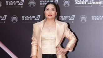 張秀卿金曲紅毯炸出美胸　遭疑懷孕這樣說