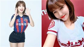  壯壯即將赴韓加盟「水原足球俱樂部」擔任外援啦啦隊成員。（圖／翻攝自ula_shen_ IG）