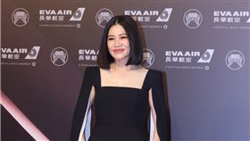 黃妃現身金曲紅毯。（圖／攝影鄭孟晃）