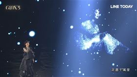 萬芳致敬鄭華娟。（圖／LINE TV）