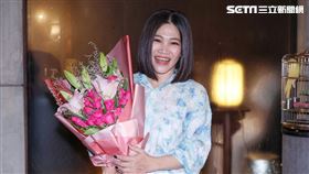 黃妃奪下金曲歌后，慶功透露思念父母惹鼻酸。（圖／記者楊澍攝影）