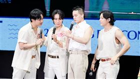 ▲BTOB，徐恩光、李旼赫、任炫植、PENIEL。（圖／SHOW Office）