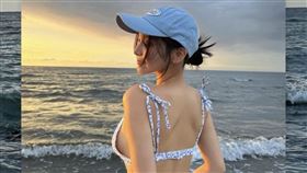 蔡瑞雪曬比基尼辣照。（圖／截圖自IG）