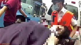  泰籍女大鬧101小CK！失控暴走「狂掃架上商品」畫面曝光　慘遭強制送醫。（圖／翻攝自Threads）