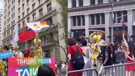 妮妃雅接受觀光署邀請擔任台灣隊彩虹大使，參與紐約LGBTQ+驕傲遊行。（圖／翻攝自妮妃雅IG）