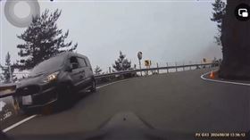 南投.台14甲線,碰碰車,飄移,自撞（圖／翻攝畫面）