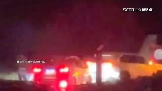 3車夜遊合歡山放煙火　中橫路況小編哀號