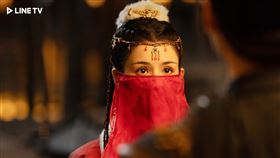 《曉朝夕》哈妮克孜成為「替嫁新娘」。（圖／LINE TV提供）