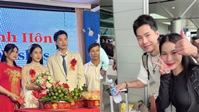 40歲型男髮型師花70萬娶18歲越南正妹，引起熱議。（圖／翻攝當事人threads）