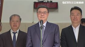 ▲卓榮泰立法院院會前受訪（圖／記者高逸帆攝影）