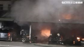 苗栗,鐵皮屋,火警,通霄,12小時,2次（圖／翻攝畫面）