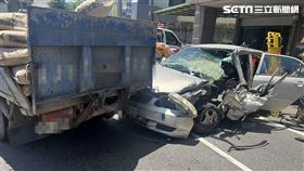 台南,麻豆,圓環,車禍