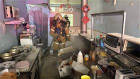 火警,早餐店,煎台,自救,搶救