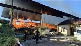 鐵皮,火警,屏東縣,麟洛鄉,木材行