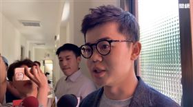 高雄市議員張博洋受訪。