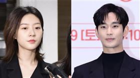 金秀賢、金賽綸。（圖／翻攝Ｘ）