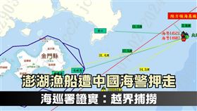 澎湖漁船被押走！海巡署證實在陸領海捕魚