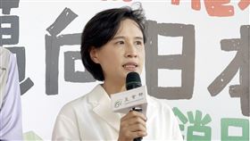 澎湖漁船遭中國扣押  鄭麗君籲儘速釋放人船澎湖籍「大進滿88號」漁船2日晚間在金門海域作業時，突遭中國海警船登檢扣押帶走。行政院副院長鄭麗君（圖）3日在台中出席活動時受訪表示，政府會全力協處，也呼籲對岸儘速釋放漁工、漁船以及移工。中央社記者趙麗妍攝  113年7月3日