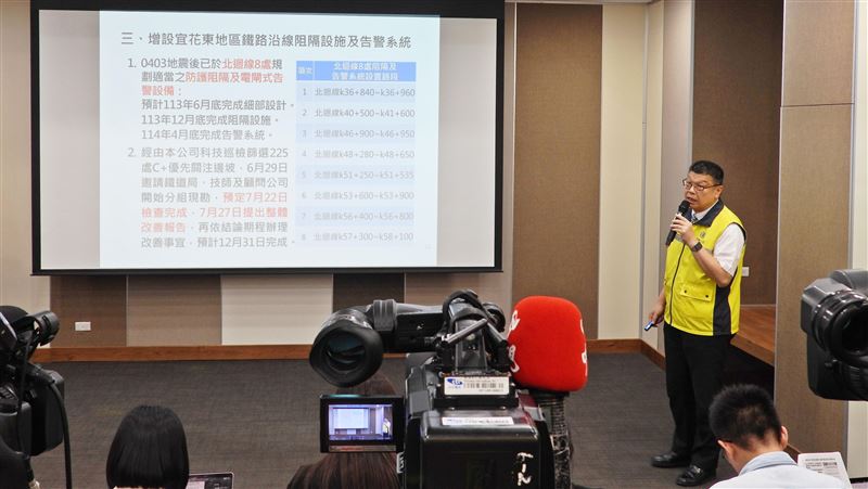 台鐵列車撞土石流　台鐵提4大改善措施