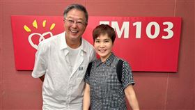 李艷秋接受王偉忠訪問。（圖／中廣流行網提供）