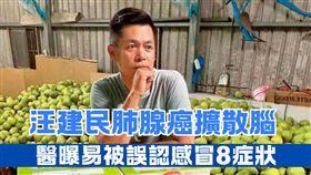 汪建民罹肺腺癌4期擴散腦　醫揭8大症狀「易被誤認是感冒」